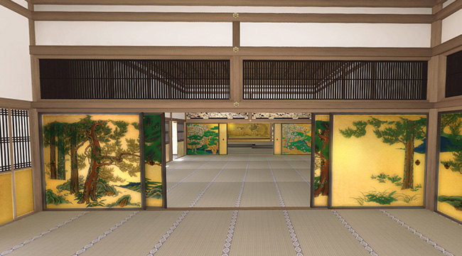 VR rendered image